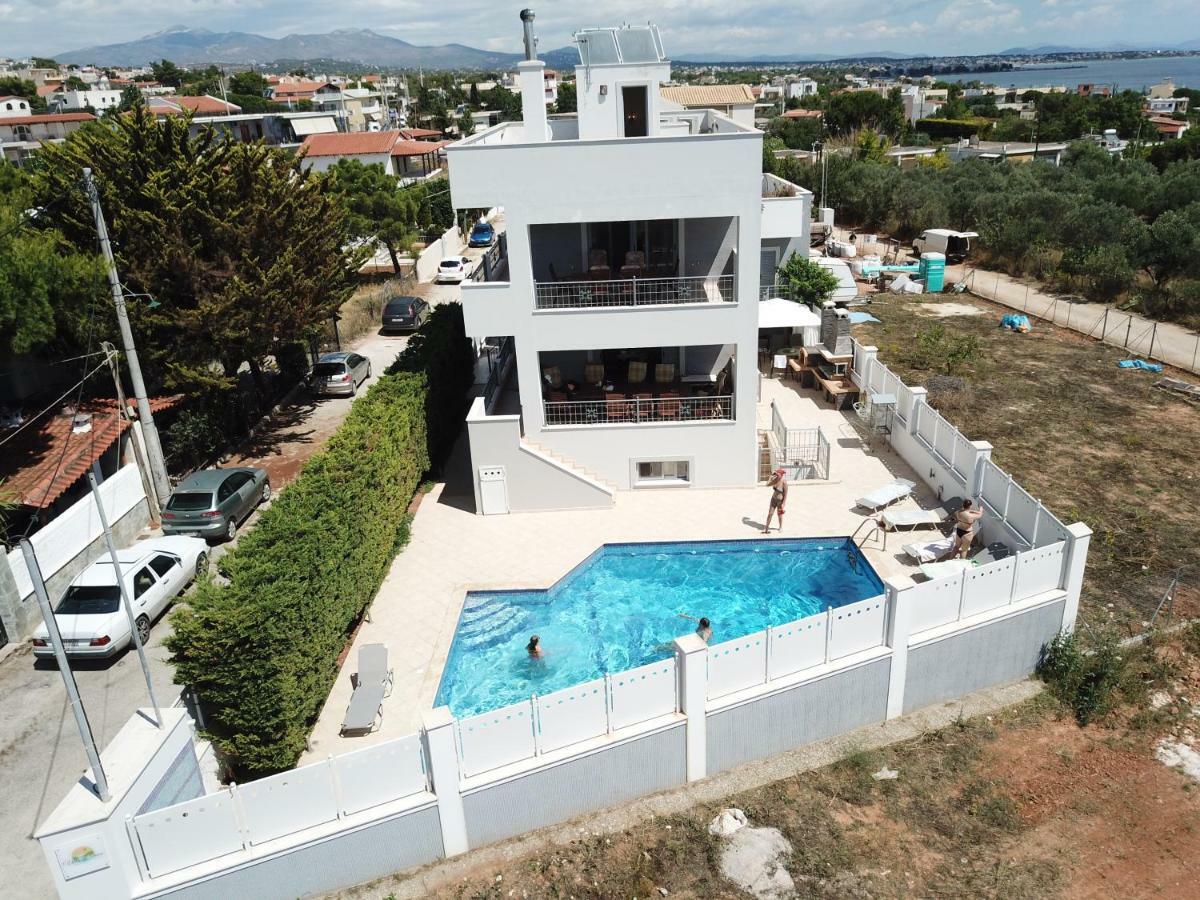 Villa D'Irene-Near Athens Airport , 200 Meters From The Beach Davis Artemida  Exterior foto